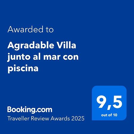 Agradable Villa Junto Al Mar Con Piscina Sagunto Eksteriør bilde